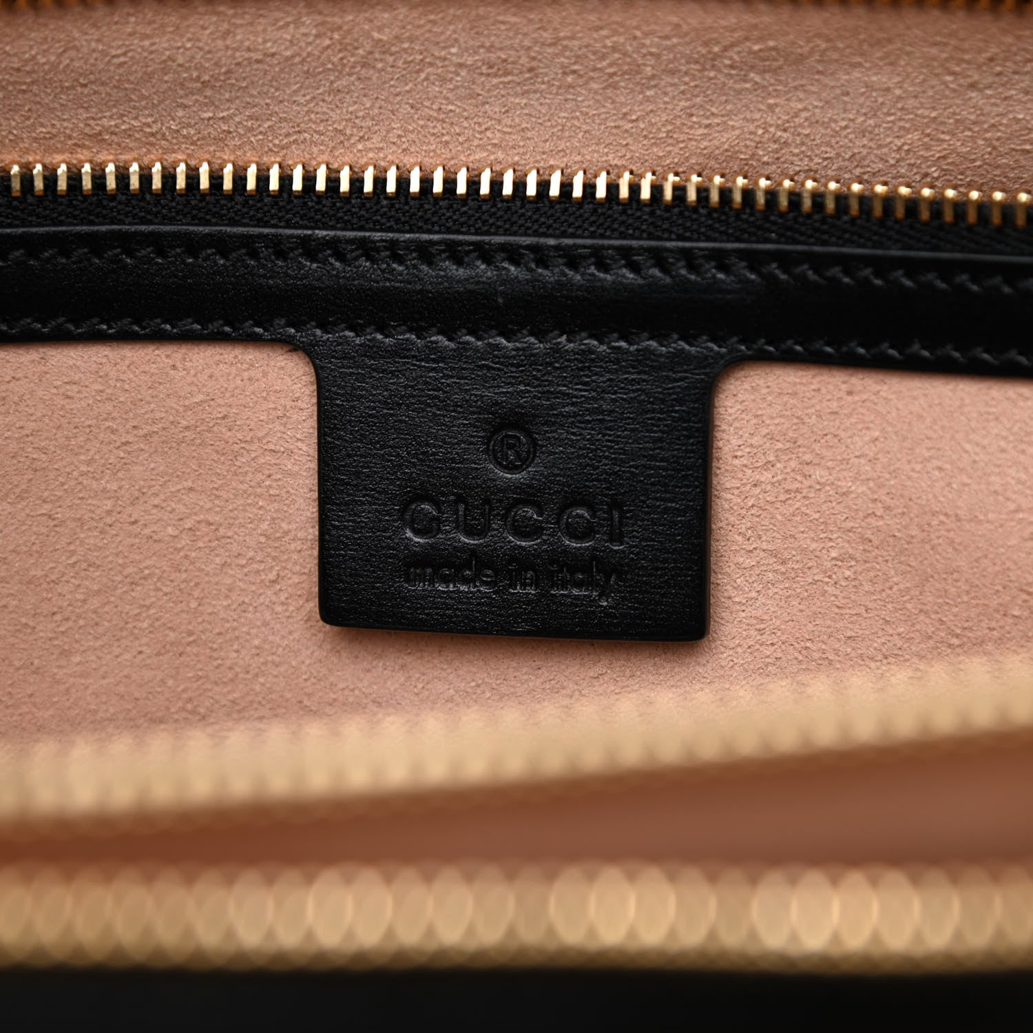 Gucci Boarded Plutone Calfskin Large Jackie 1961 Tote Black 6 of 8
