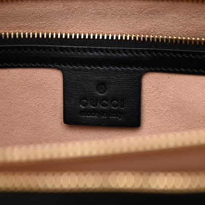 Gucci Boarded Plutone Calfskin Large Jackie 1961 Tote Black 6 of 8