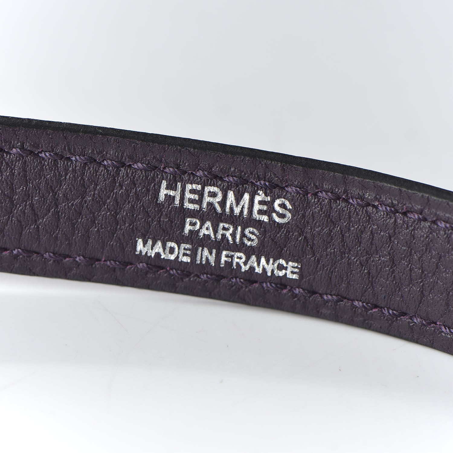 Hermes Togo Matte Alligator Kelly Retourne Touch 28 Raisin Prunoir 21 of 36