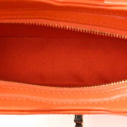 Gucci Calfskin Monogram Mini Moon Side Shoulder Bag Orange 5 of 10