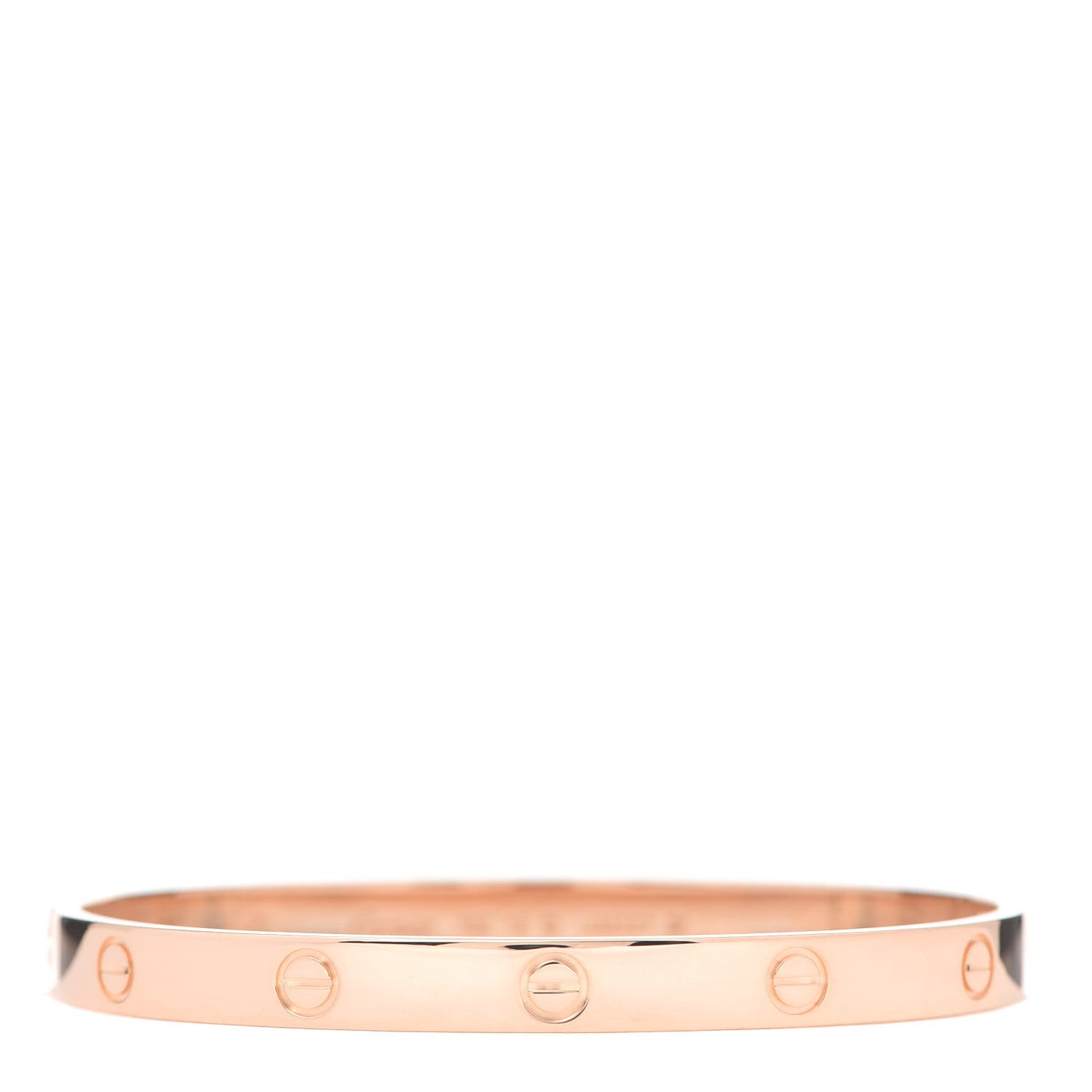 18K Pink Gold LOVE Bracelet 19