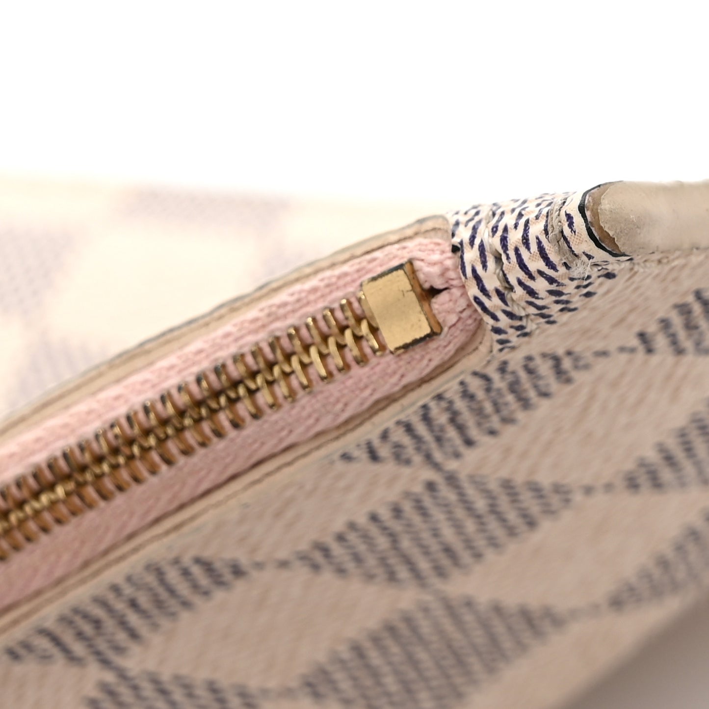 Damier Azur Neverfull MM GM Pochette Rose Ballerine
