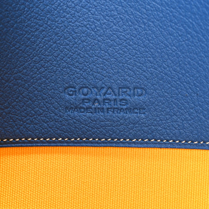 Goyard Goyardine Senat Pochette MM Sky Blue 6 of 9