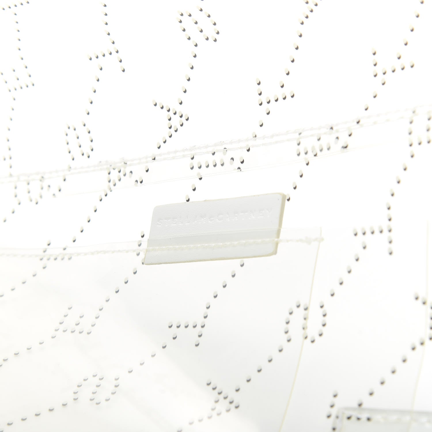 Stella McCartney PVC Monogram Small Tote White 6 of 11