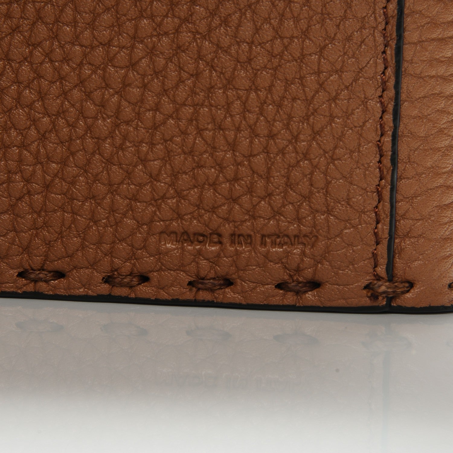 Fendi Cuoio Romano Selleria Peekaboo Continental Wallet Mou 6 of 10