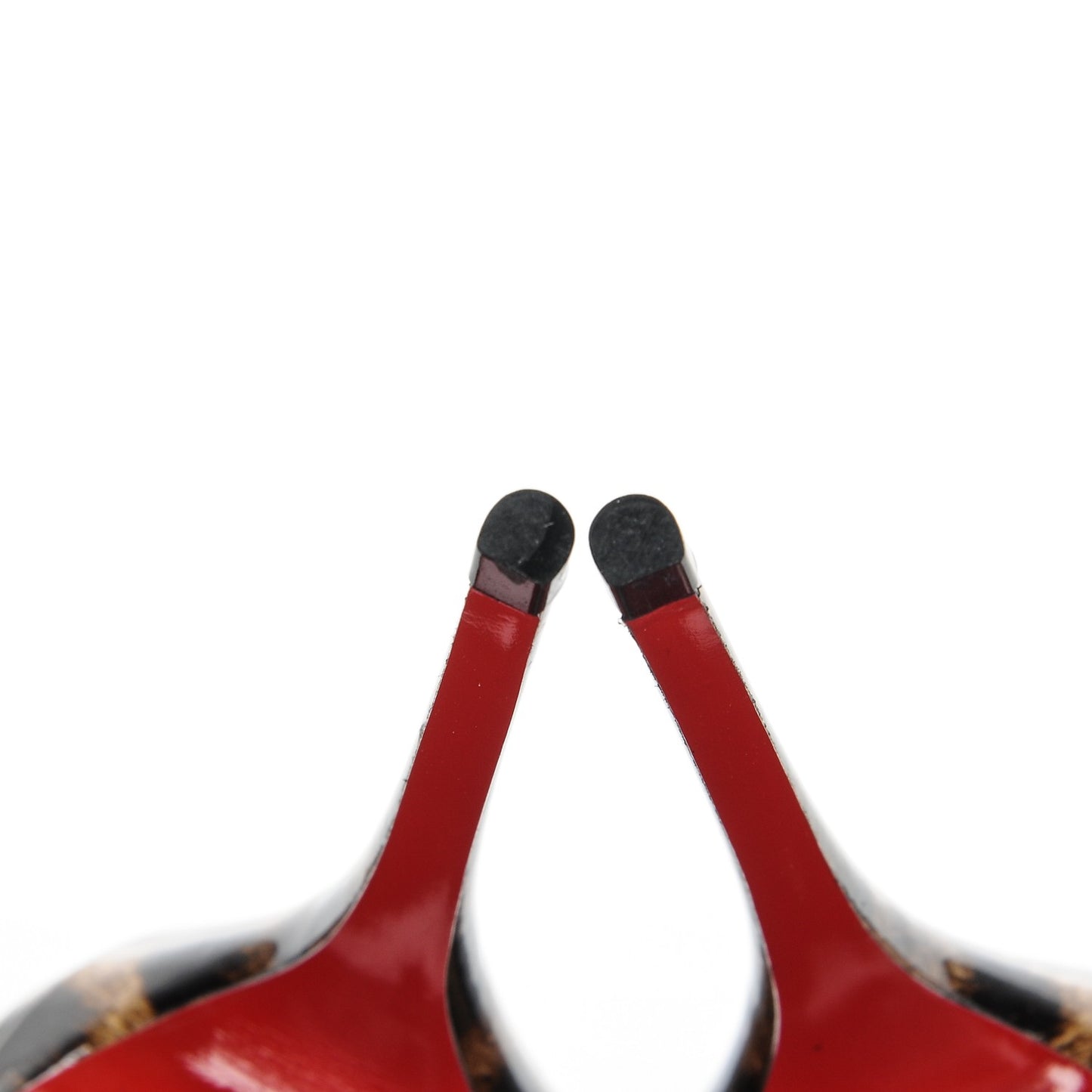 Patent Leopard Doracora 100 Pumps 39 Brown Red