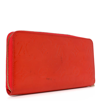 Louis Vuitton Vernis Zippy Wallet Freesia 3 of 8