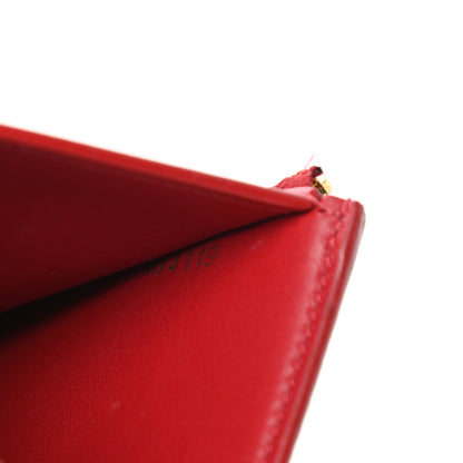 Louis Vuitton Taurillon Capucines Compact Wallet Rubis 7 of 14