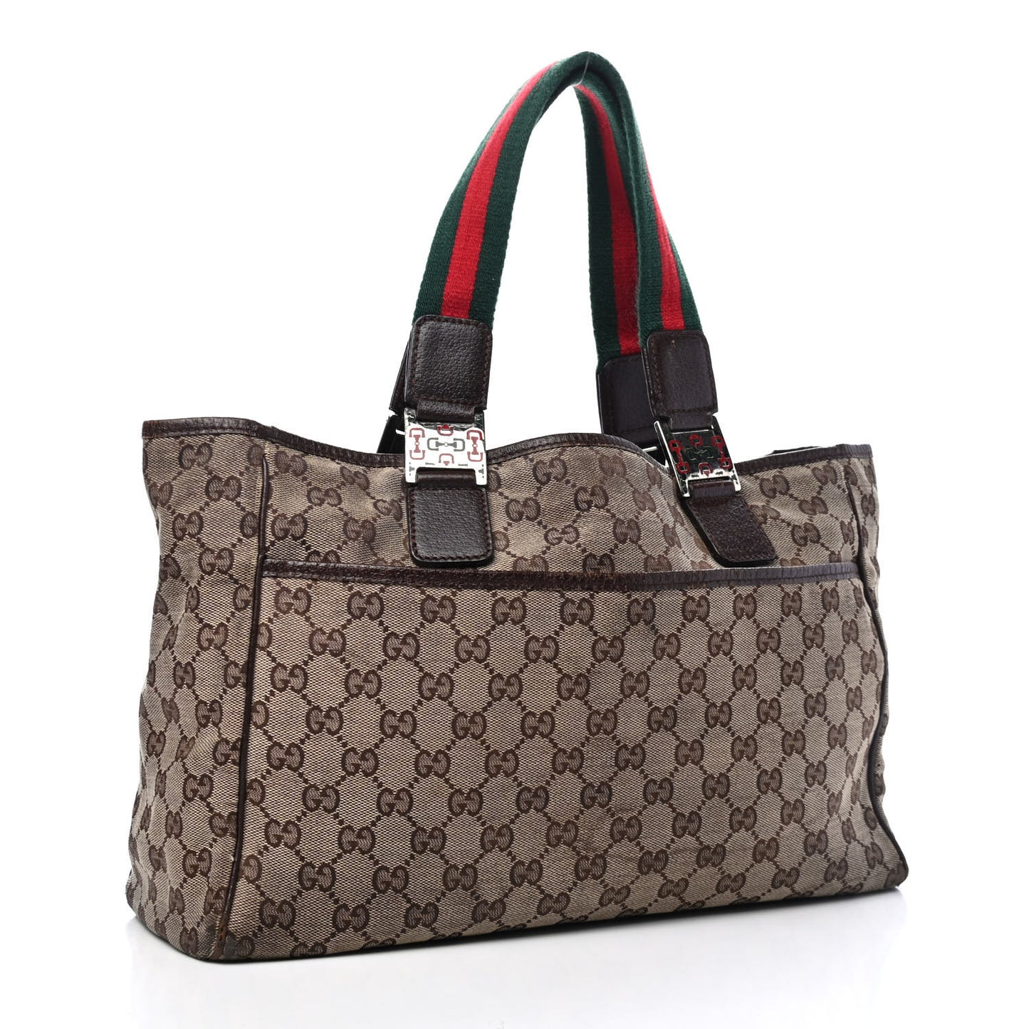 GG Monogram Pop Tote Brown