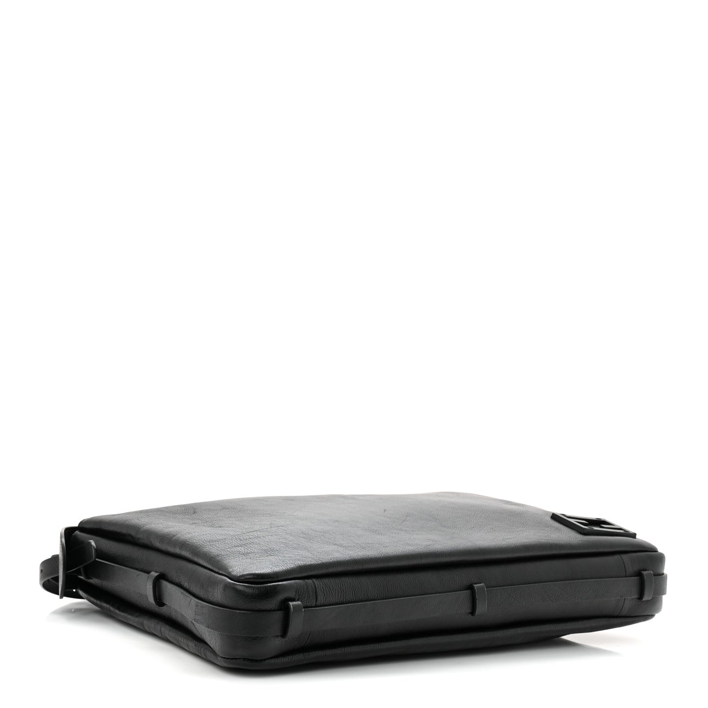 Vitello Large Simply Fendi Shoulder Bag Black