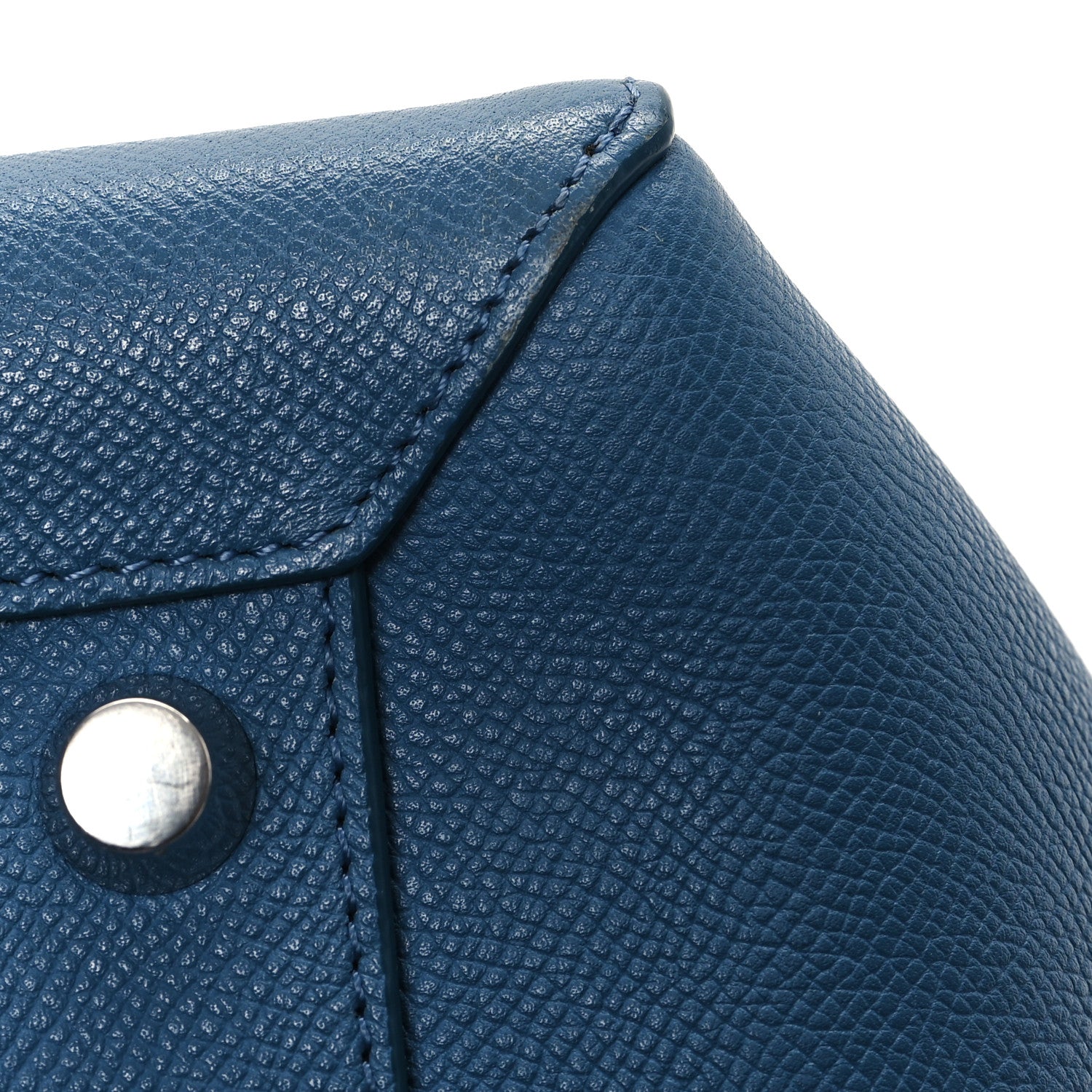 Celine Grained Calfskin Mini Belt Bag Slate Blue 11 of 12