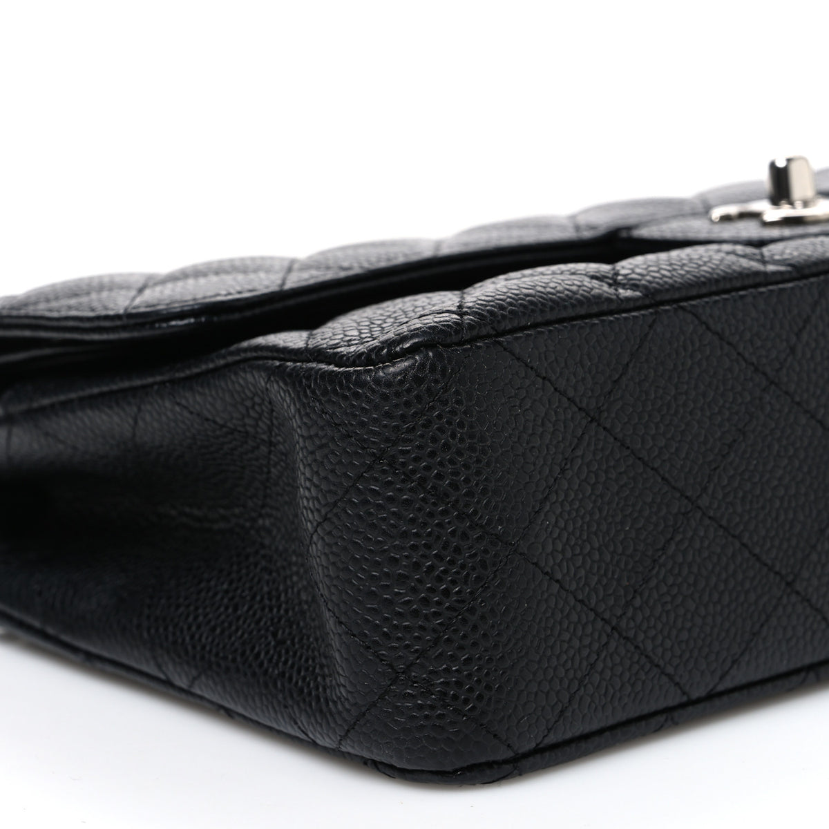 Chanel Caviar Quilted Medium Double Flap Black 9 of 11