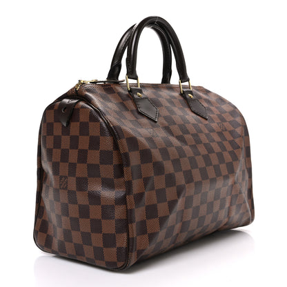Louis Vuitton Damier Ebene Speedy 30 3 of 10