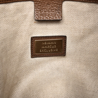 Gucci Pebbled Calfskin Medium Soho Shoulder Bag Brown 6 of 16