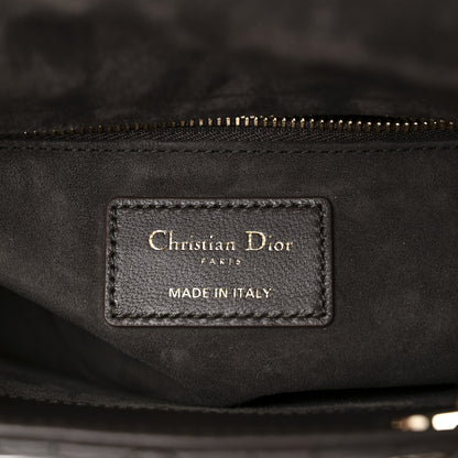 Christian Dior Lambskin Cannage Small My ABCDior Lady Dior Dark Brown 6 of 10