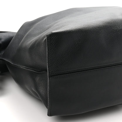 Loewe Calfskin Large Flamenco Knot Bag Black 8 of 10