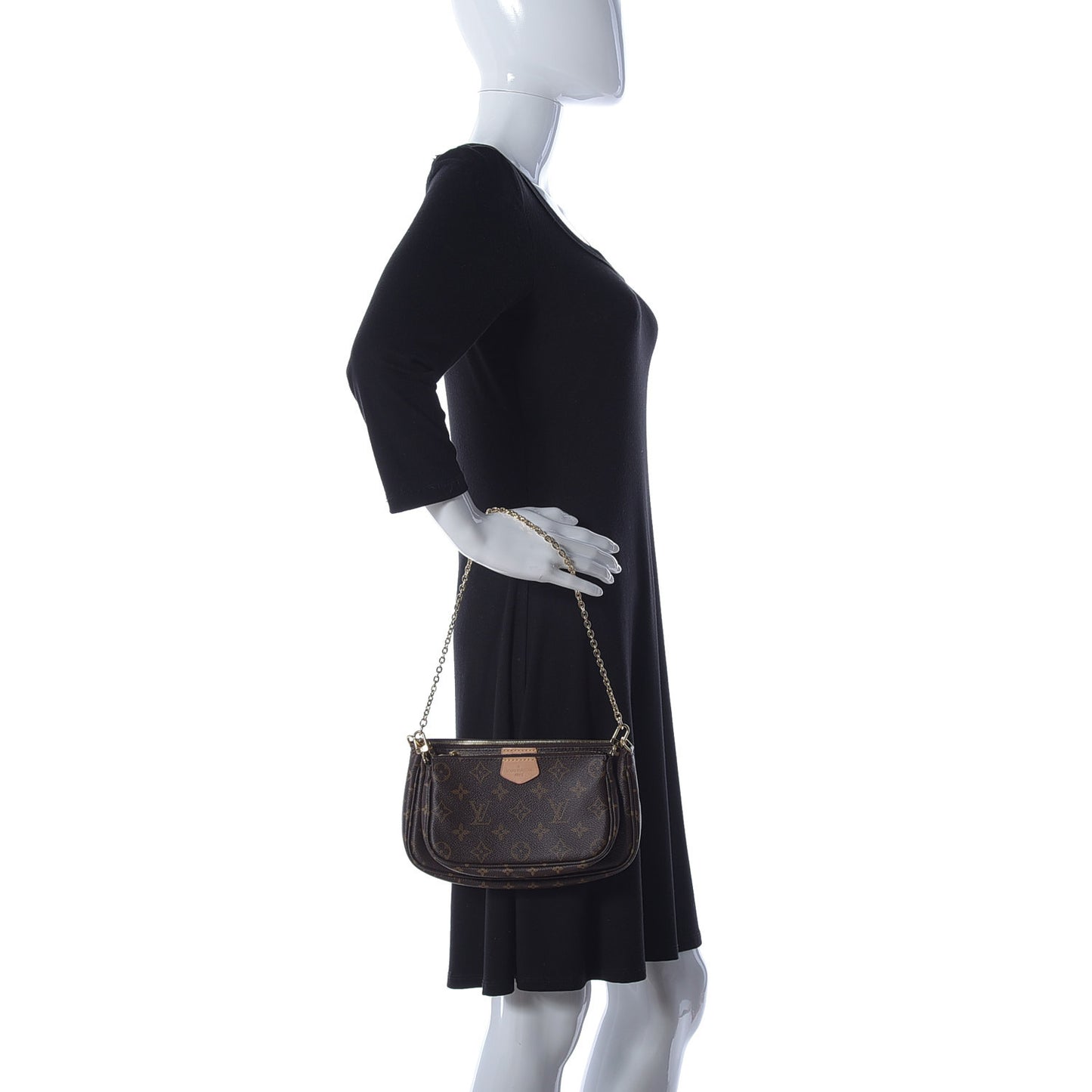Monogram Multi Pochette Accessories Rose Clair