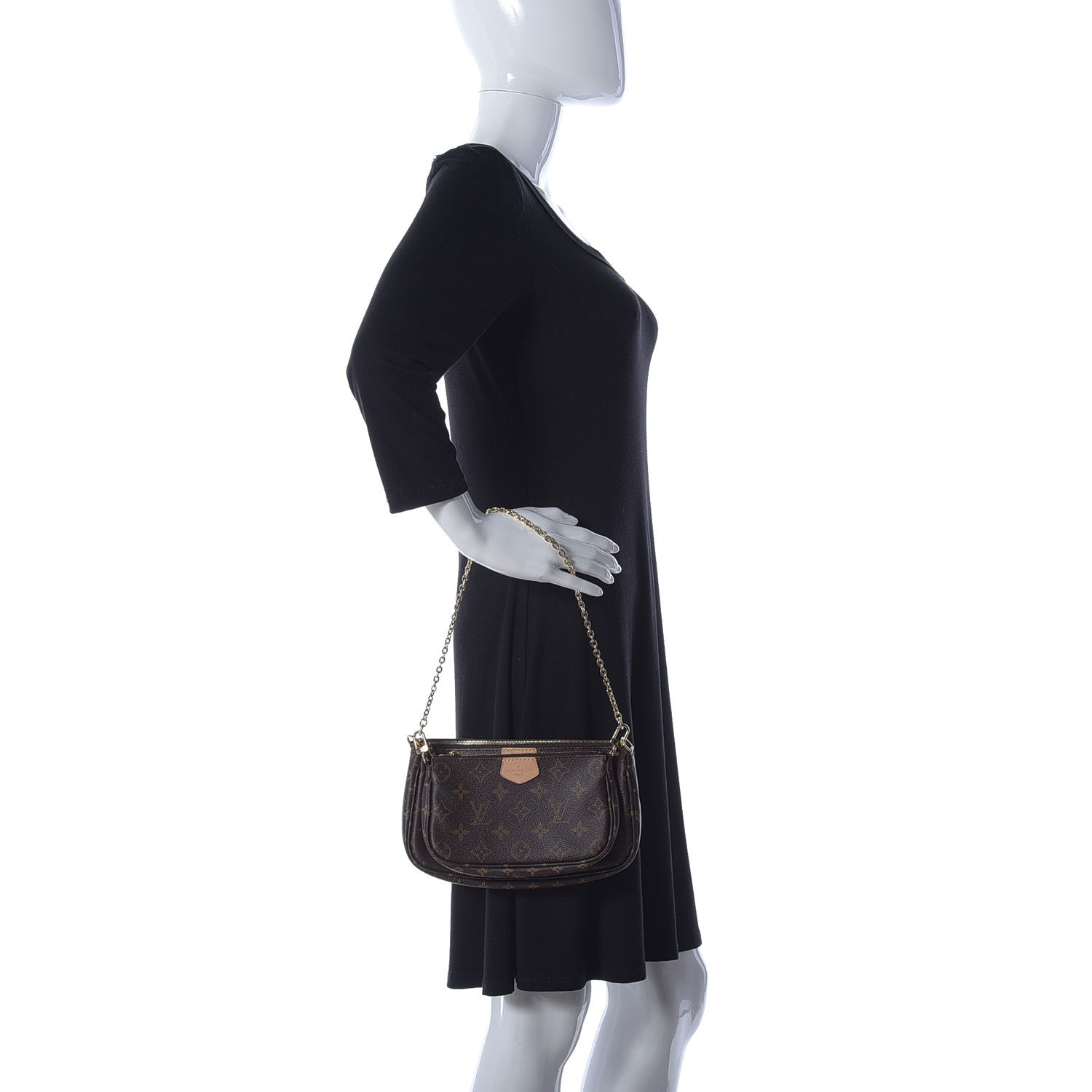 Louis Vuitton Monogram Multi Pochette Accessories Rose Clair 2 of 17