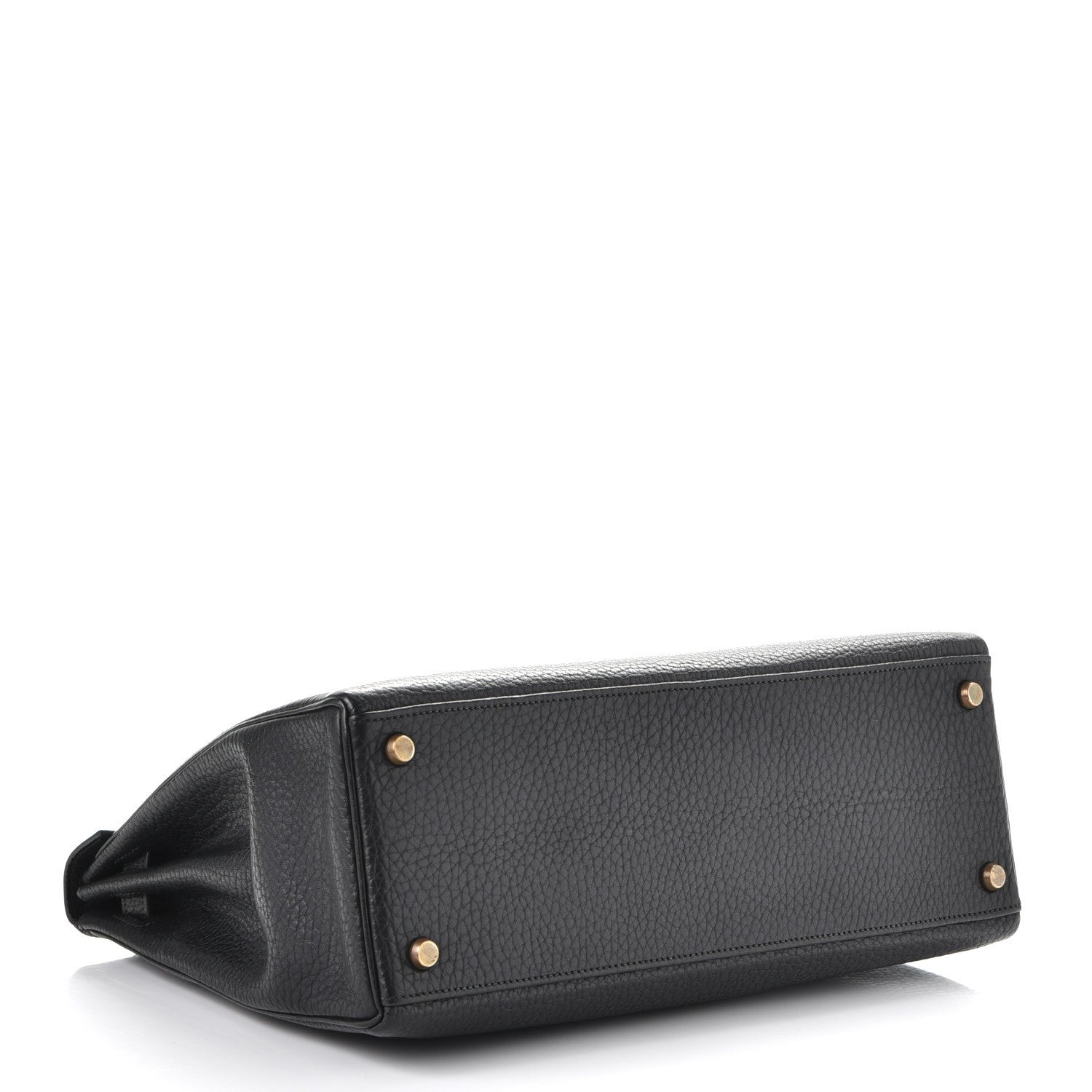 Hermes Taurillon Clemence Kelly Retourne 32 Black 5 of 35