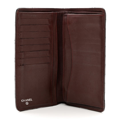 Chanel Lambskin Quilted Yen Wallet Black 5 of 8
