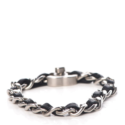 Chanel Lambskin CC Turnlock Chain Bracelet L Black 3 of 6