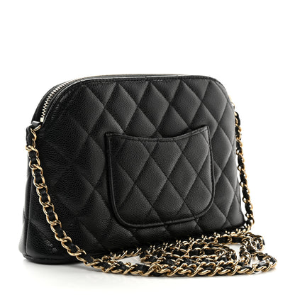 Chanel Caviar Quilted Classic Clutch with Chain Black 3 of 11
