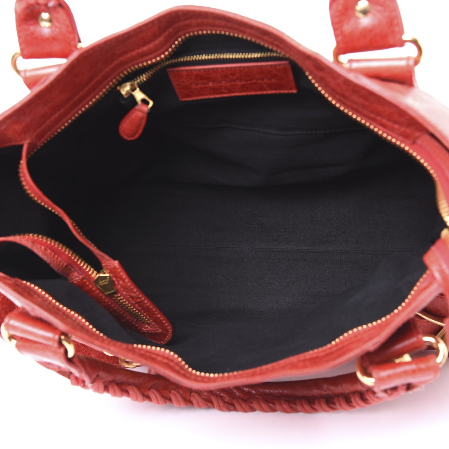 Agneau Giant 21 Gold Hardware City Rouge Coquelicot