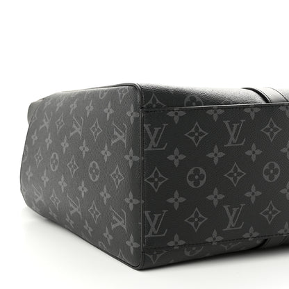 Louis Vuitton Monogram Eclipse Sac Plat Horizontal Zipper 8 of 9