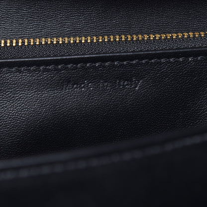 Celine Box Calfskin Medium Classic Box Flap Bag Black 6 of 9