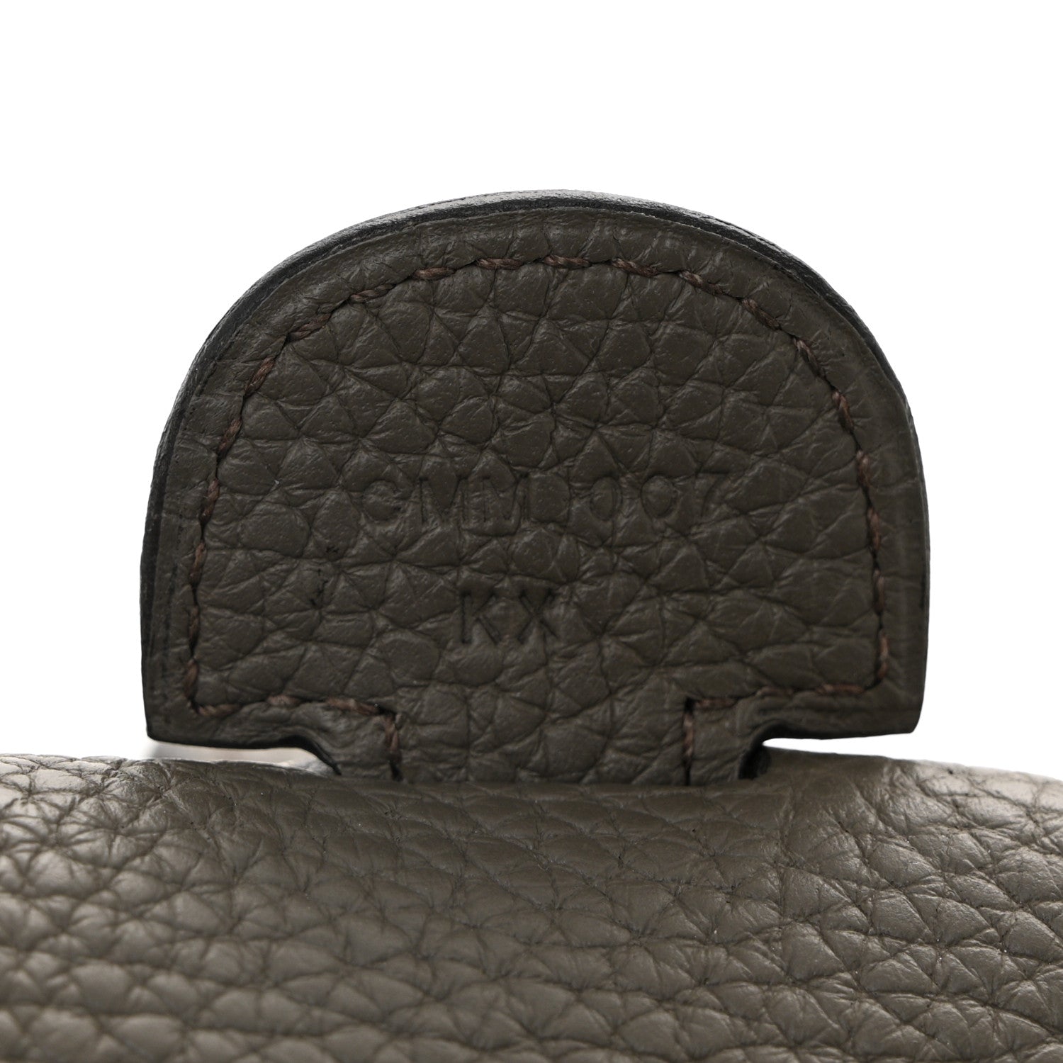 Hermes Taurillon Clemence Evelyne III GM Etain 7 of 12