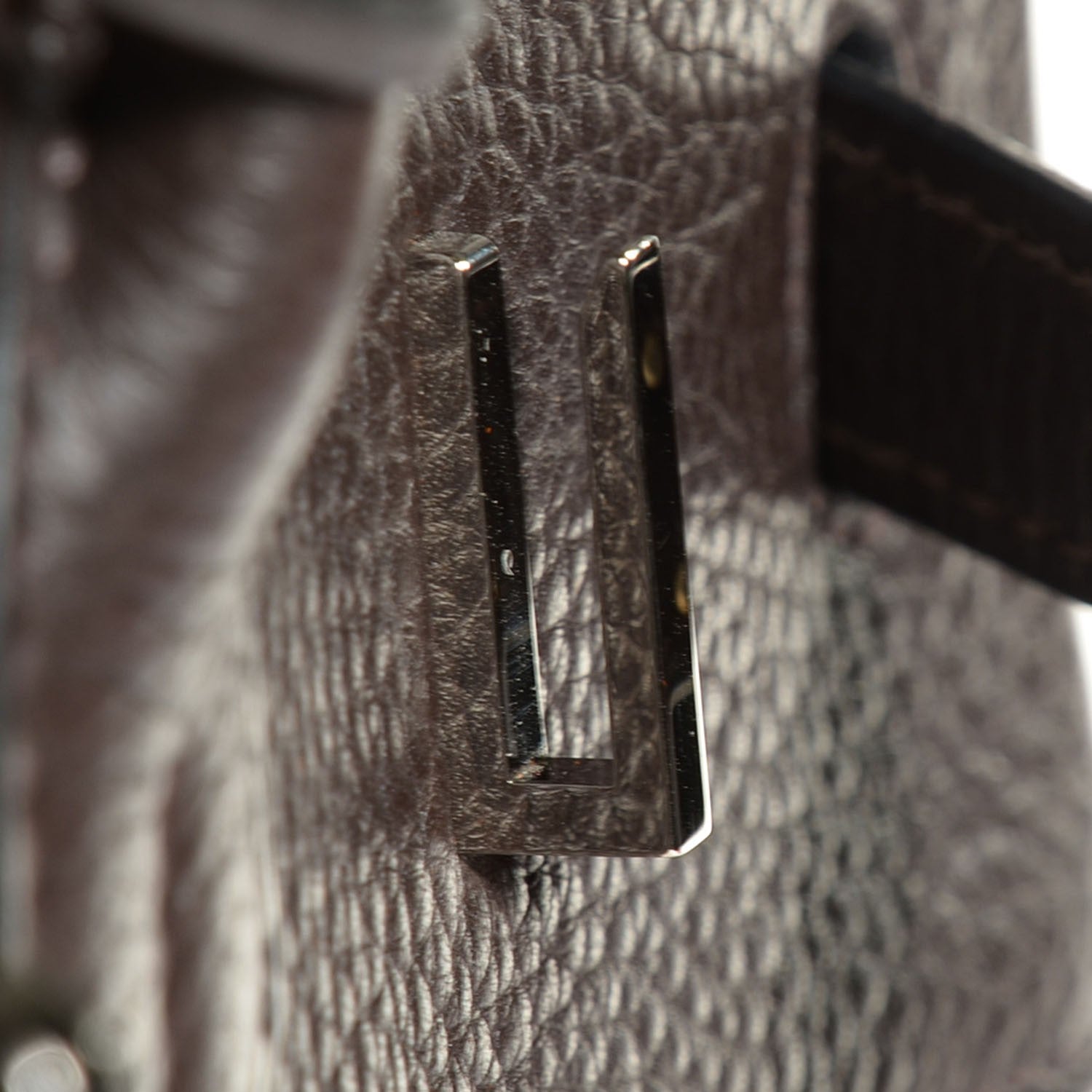 Hermes Toile Togo Birkin 35 Chocolate 21 of 31