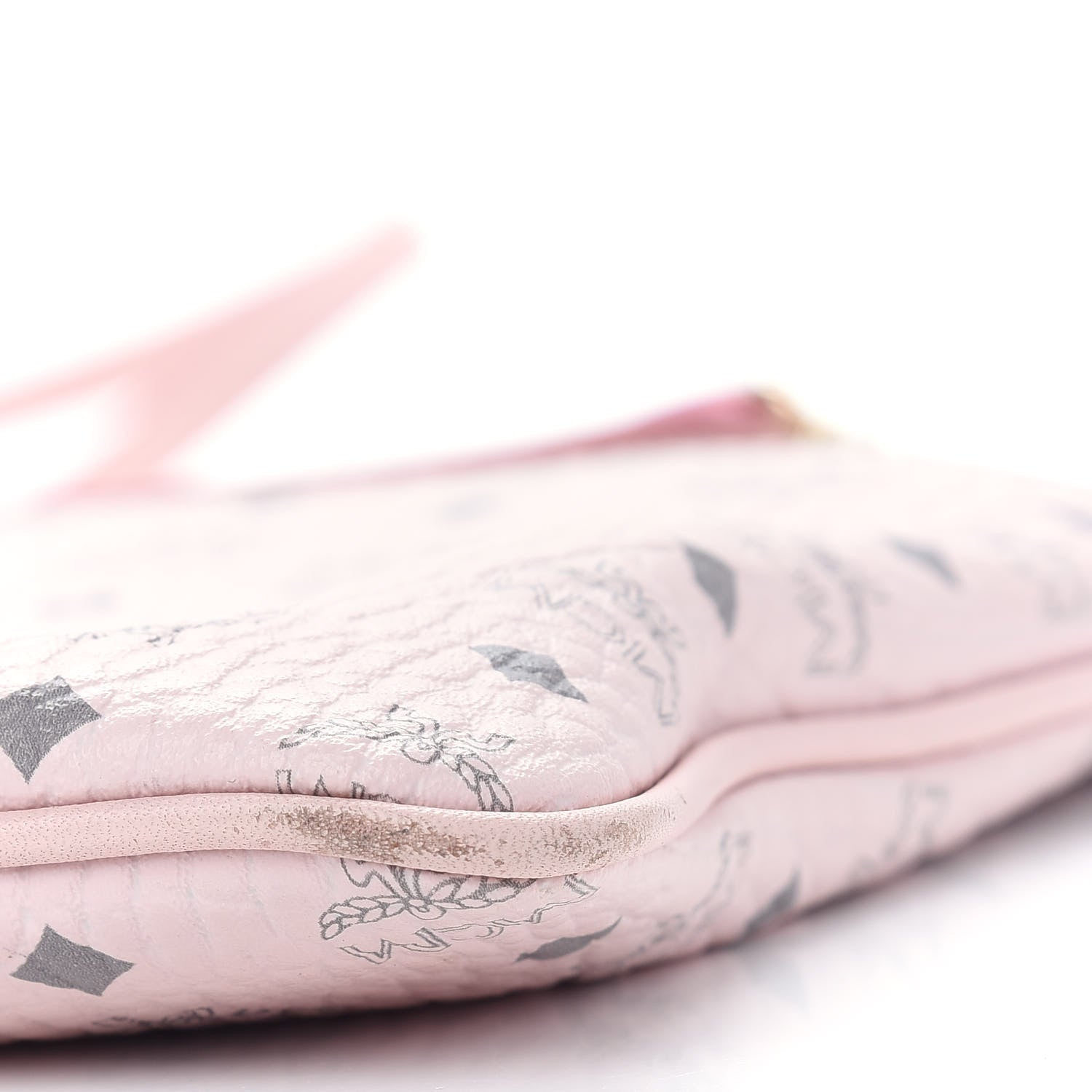 MCM Visetos Medium Crossbody Pouch Soft Pink 8 of 8