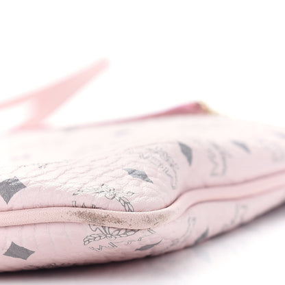 MCM Visetos Medium Crossbody Pouch Soft Pink 8 of 8