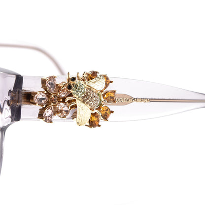 Dolce & Gabbana Swarovski Crystal Embellished Enchanted Forest Sunglasses Gray 5 of 8