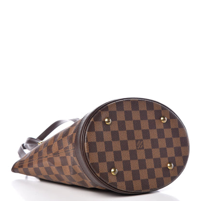 Louis Vuitton Damier Ebene Marais Bucket 23 5 of 10