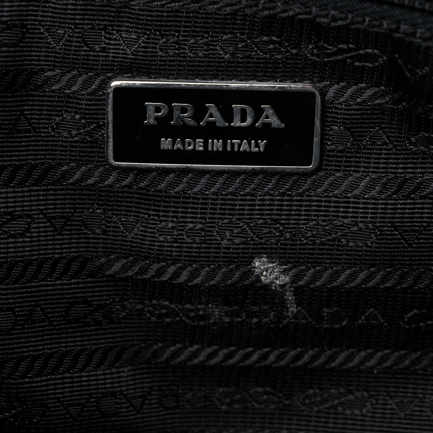 Prada Nylon Vela Drawstring Shopping Tote Black 6 of 20