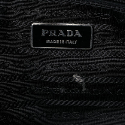 Prada Nylon Vela Drawstring Shopping Tote Black 6 of 20