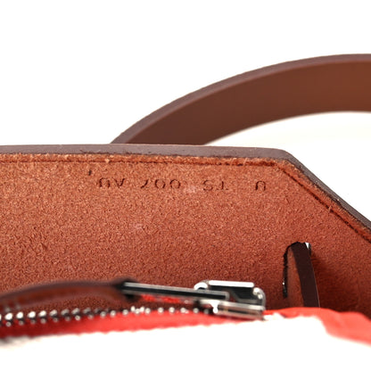Hermes Toile H Berline Vache Hunter Herbag Zip 31 PM Capucine Fauve 8 of 11