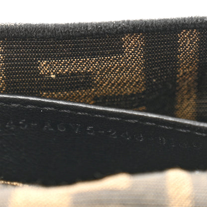 Fendi Fabric Jacquard FF 1974 Nano Baguette Charm Tobacco Moro Black 7 of 13