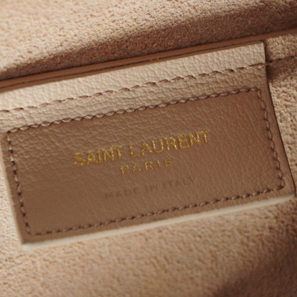 Saint Laurent Calfskin Large Shopping Tote Pale Blush 7 of 8