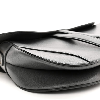 Christian Dior Shiny Goatskin Saddle Bag Grey 9 of 10