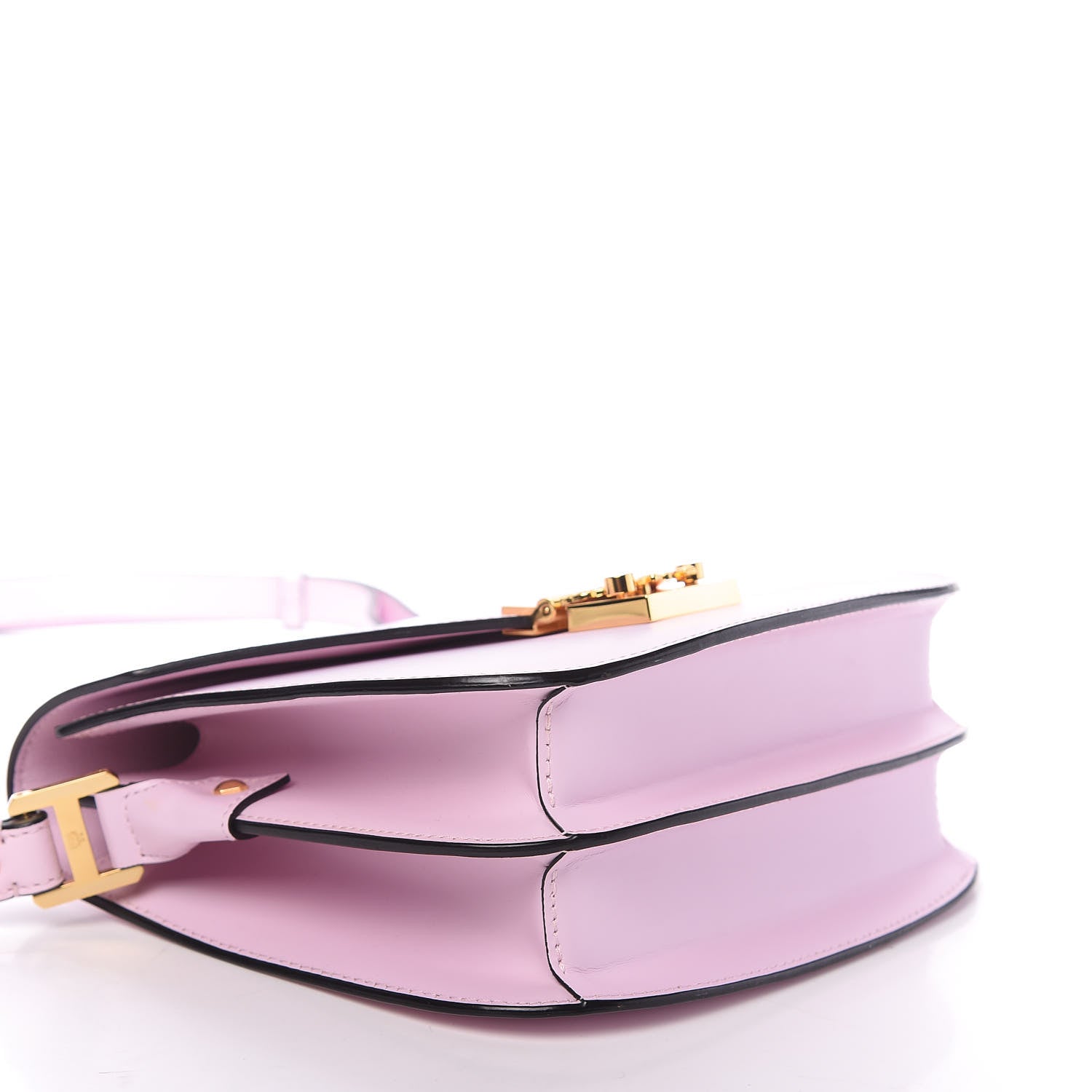 MCM Calfskin Patricia Crossbody Bag Prism Pink 6 of 10