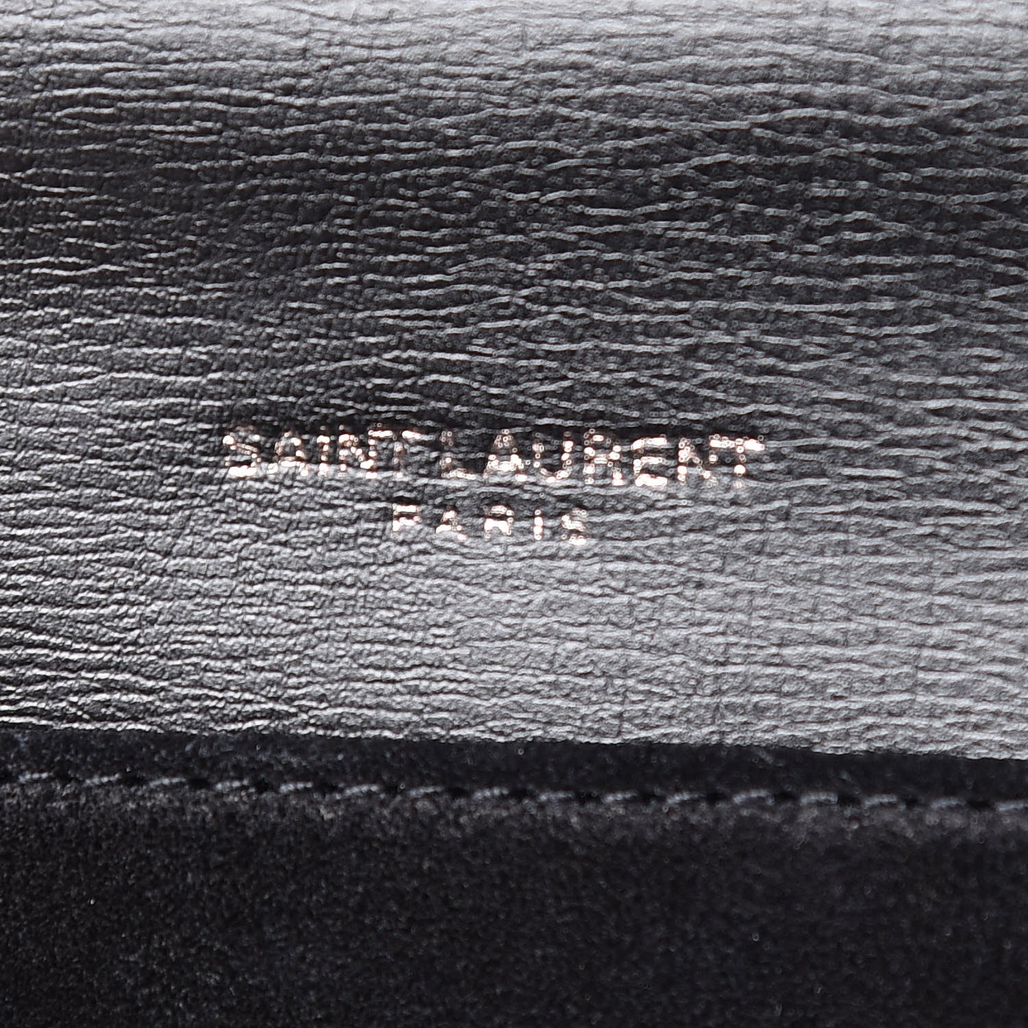 Saint Laurent Calfskin Medium Bellechasse Satchel Black 9 of 11