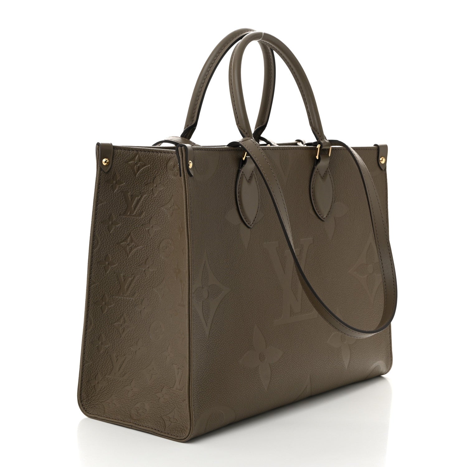 Louis Vuitton Empreinte Monogram Giant Onthego MM Smoke 3 of 10