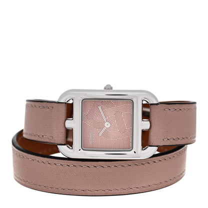 Hermes Stainless Steel Athena 23mm Cape Cod Chaine d’Ancre Double Tour Quartz Watch Glycine 2 of 5