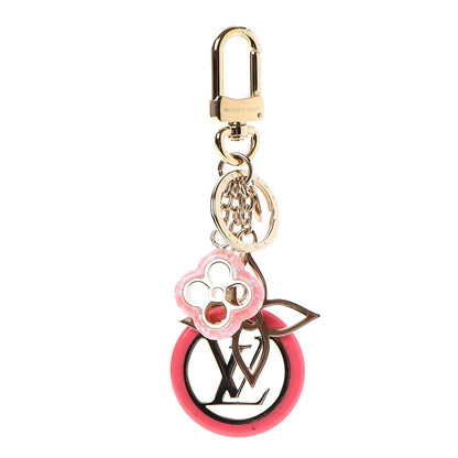 Louis Vuitton Colorline Bag Charm Key Holder Pink Glitter 1 of 5