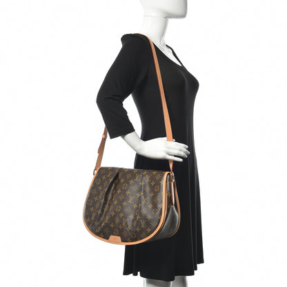 Louis Vuitton Monogram Menilmontant MM 2 of 12