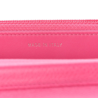Chanel Caviar Quilted Wallet on Chain WOC Pink 8 of 13