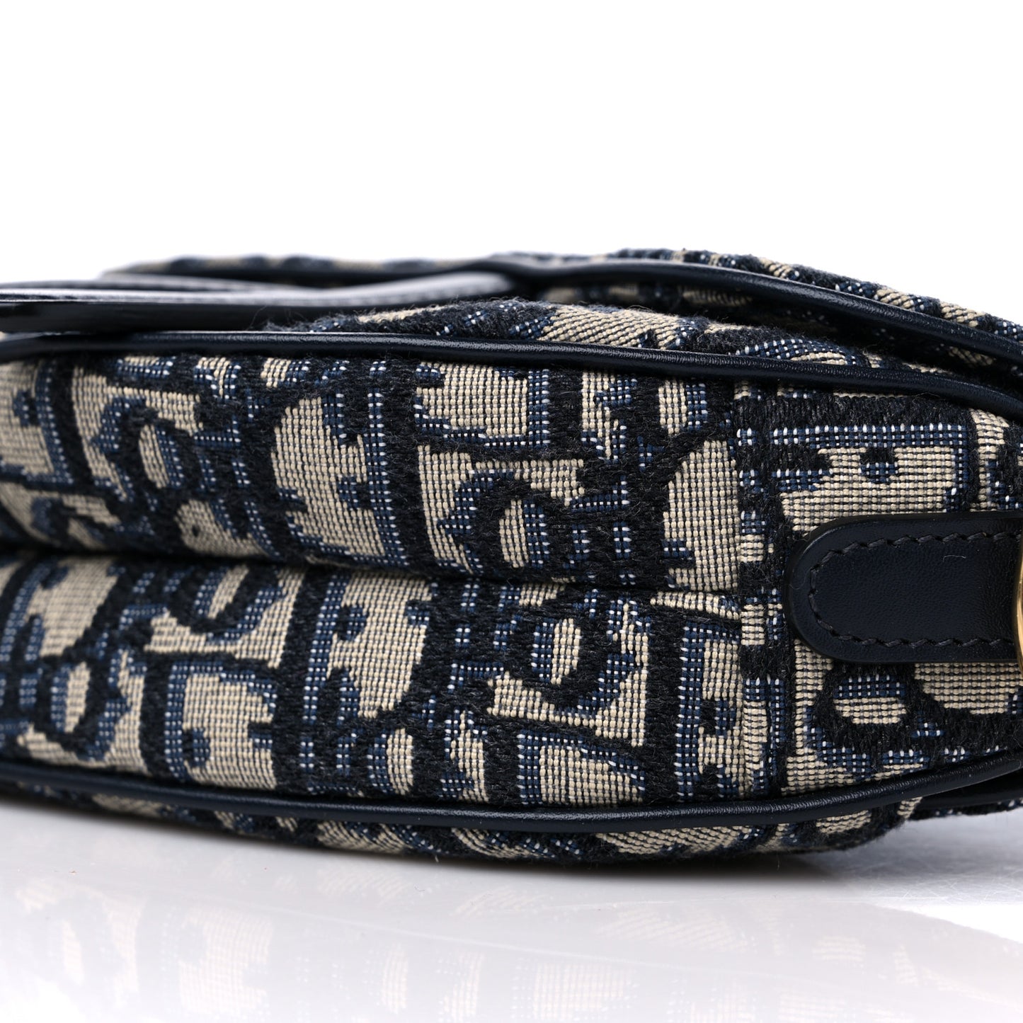 Oblique Mini Saddle Bag Blue
