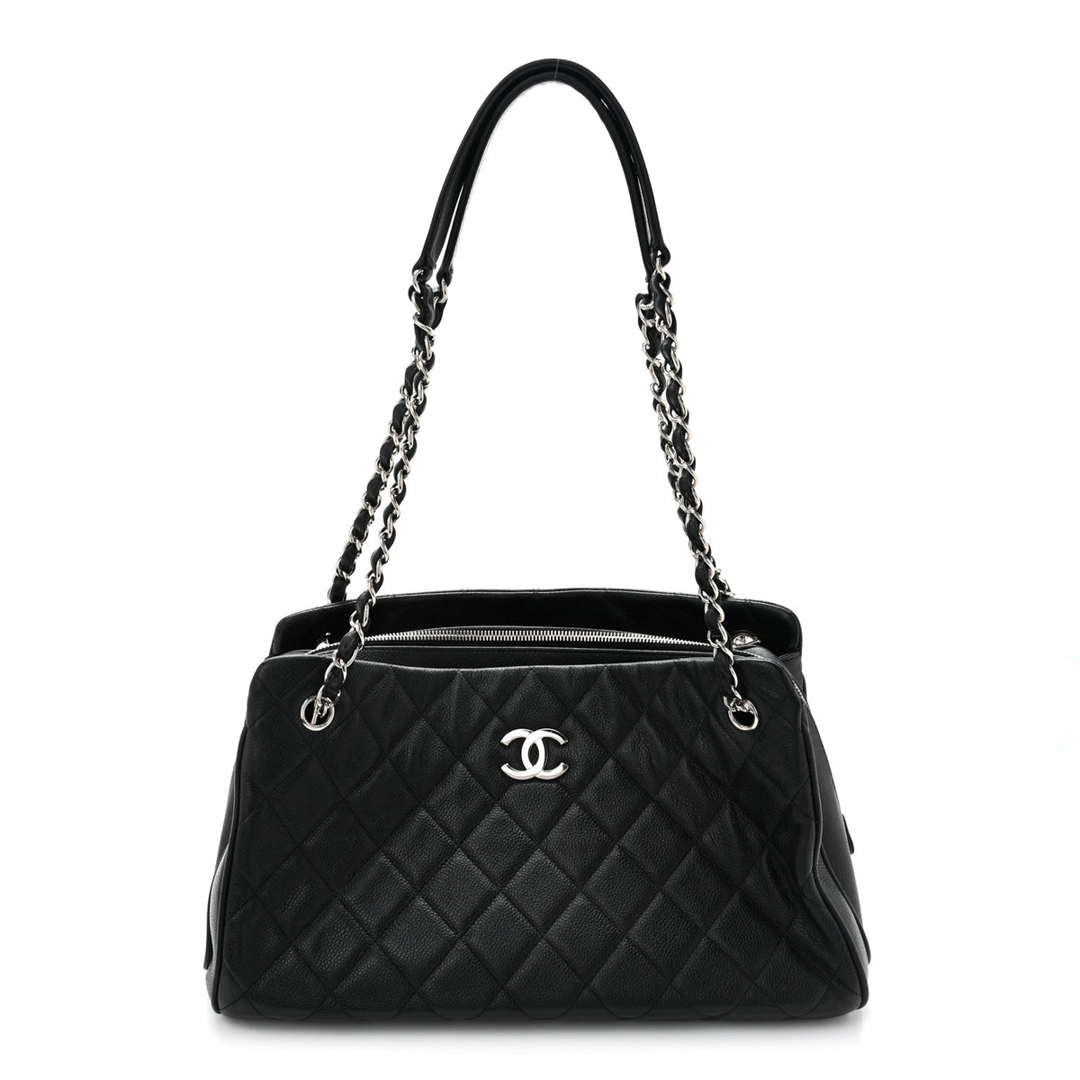 Chanel Caviar Quilted Shopping Tote Black 1 of 13